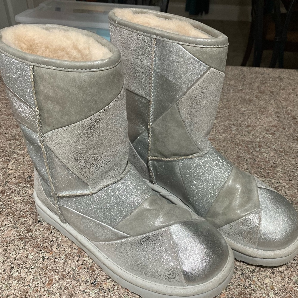 Silver Ugg Boots